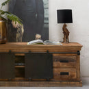 TV skříňka z mangového dřeva Portland 160 cm Mahom