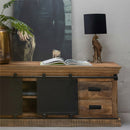 TV skříňka z mangového dřeva Portland 140 cm Mahom