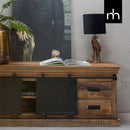 TV skříňka z mangového dřeva Portland 240 cm Mahom