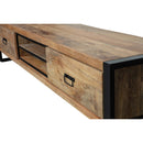 TV skříňka z mangového dřeva Stockton 160 cm Mahom