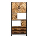 Polička z mangového dřeva New Haven 90 cm Mahom