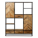 Polička z mangového dřeva New Haven XXL Mahom