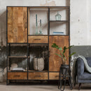 Polička z mangového dřeva San Antonio XXL Mahom