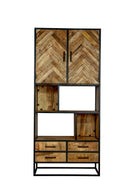 Polička z mangového dřeva Toronto 90 cm Mahom