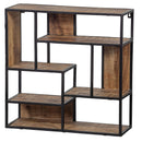 Nástěnný stojan z mangového dřeva 80x80 cm čtvereční Mahom