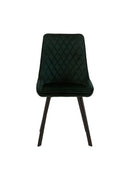 Jídelní židle Reims černá s černou podnoží Mahom