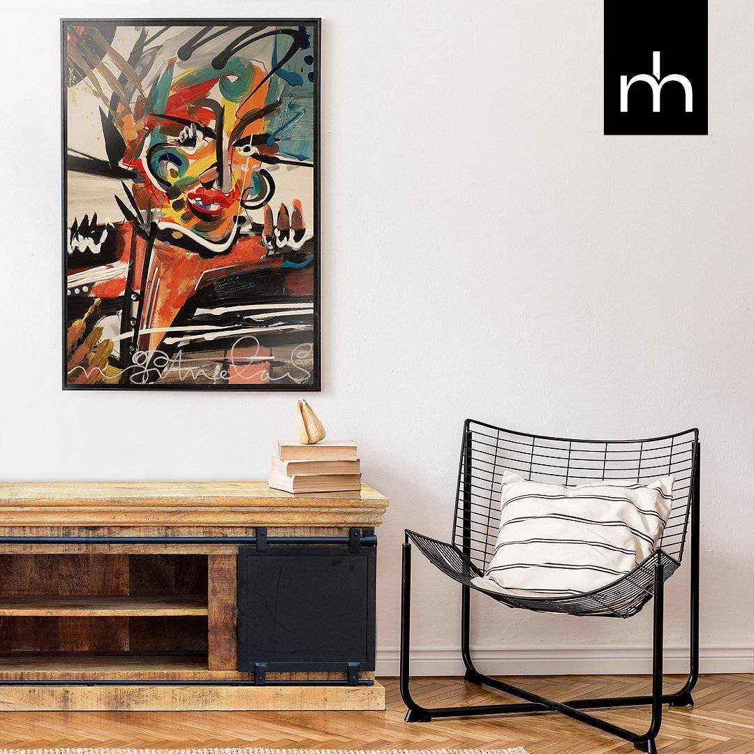 Mangohouten TV Meubel Portland 140 cm Mahom - Mangohoutonline